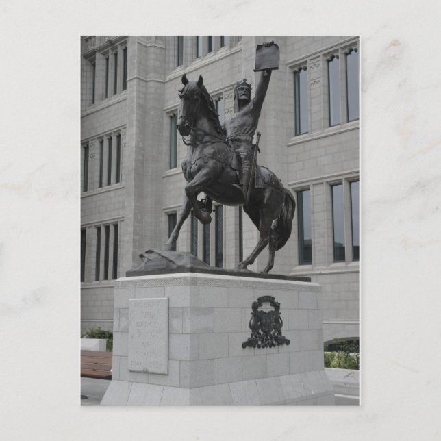 Postal Robert The Bruce (Anverso)