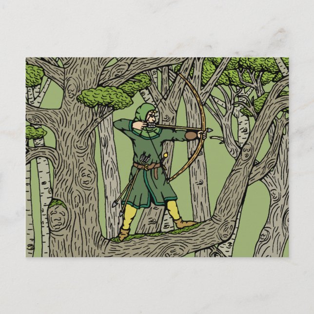 Postal Robin Hood (Anverso)