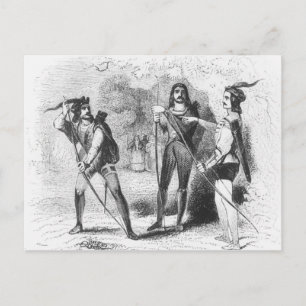 Postal Robin Hood, Scarlet y John