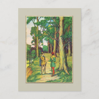 Postal Robin Hood Y Little John