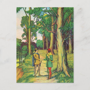 Postal Robin Hood Y Little John