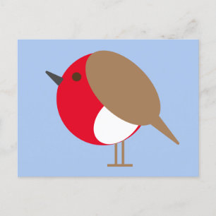 Postal Robin Postcard