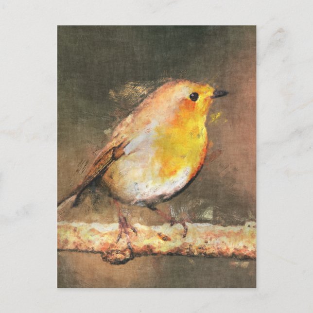 Postal Robin Redmama (Anverso)
