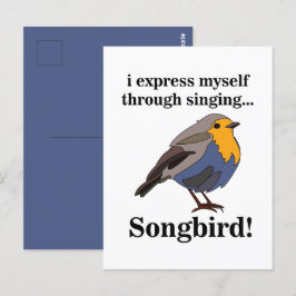 Postal Robin Redmama Songbird