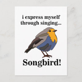 Postal Robin Redmama Songbird
