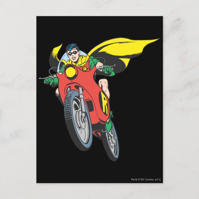 Postal Robin Rides 2 (Anverso)
