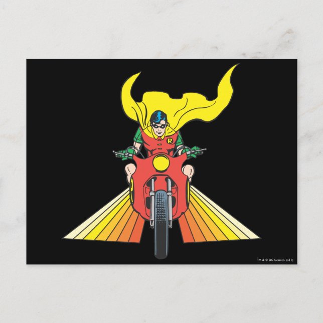 Postal Robin Rides 2 2 (Anverso)