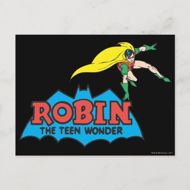 Postal Robin The Teen Wonder (Anverso)