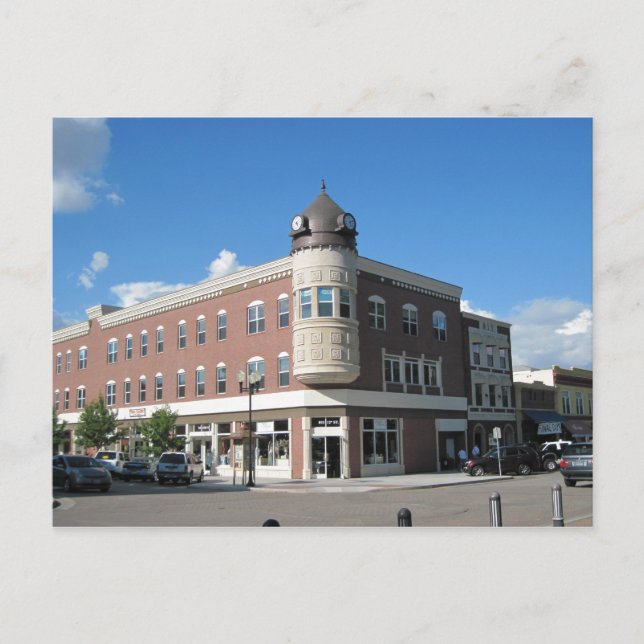 Postal Robles del Centro de Paso de la Torre del Reloj (Anverso)