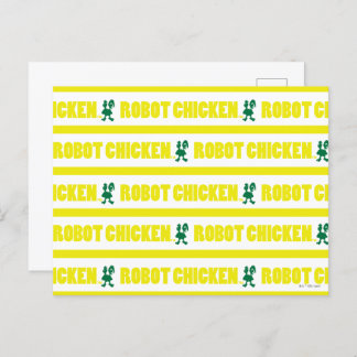 Postal Robot Chicken Stripe Pattern