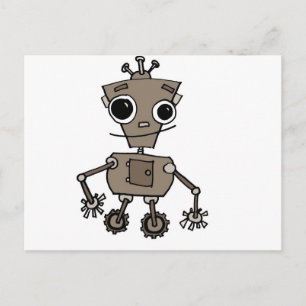 Postal Robot feliz