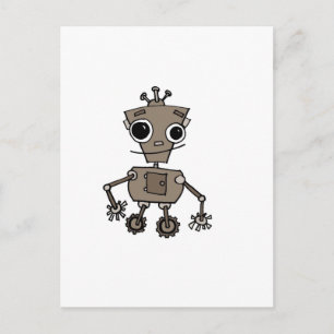 Postal Robot feliz