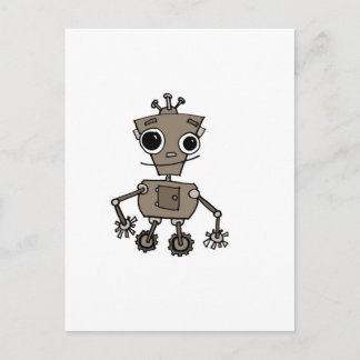 Postal Robot feliz