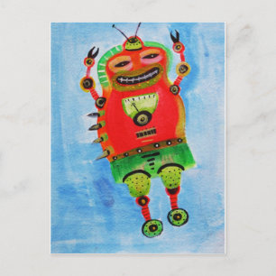 Postal ROBOT Pop ART