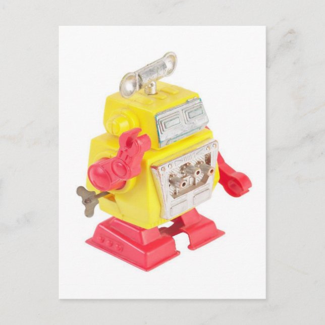 Postal Robot - Postcard (Anverso)