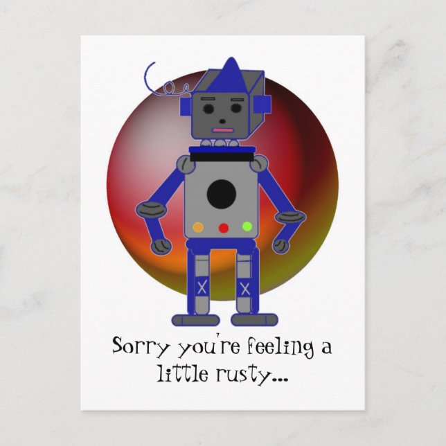 Postal Robot Recupérate (Anverso)