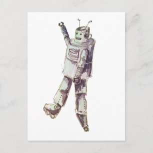 Postal robot retro