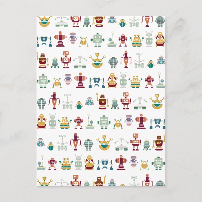 Postal robot retro (Anverso)