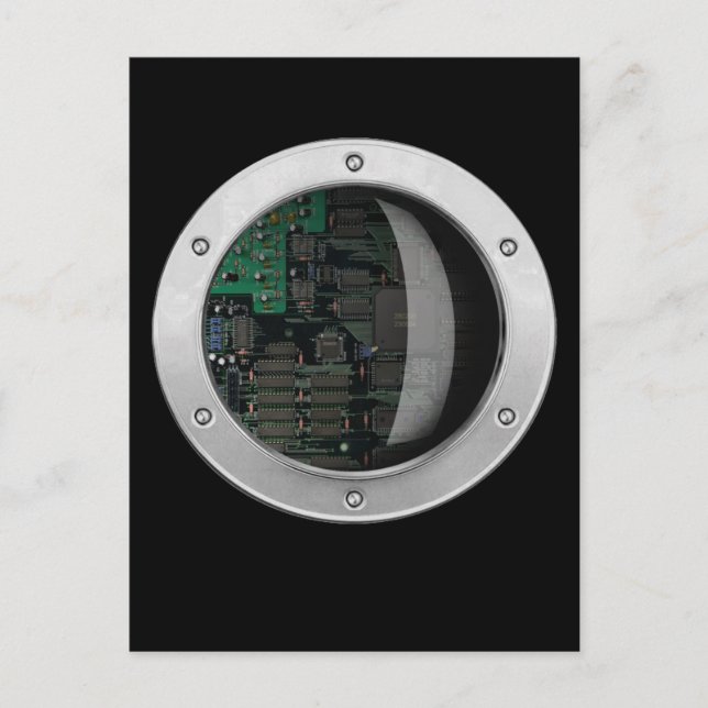 Postal Robot secreto II (Anverso)