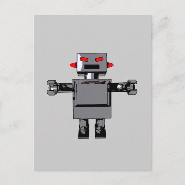 Postal Robot simple (Anverso)