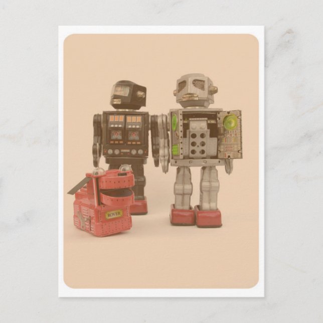Postal Robot Suburbia (Anverso)