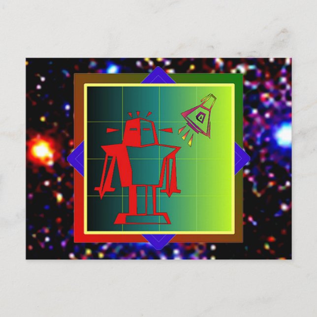 Postal Robot Visitor (Anverso)