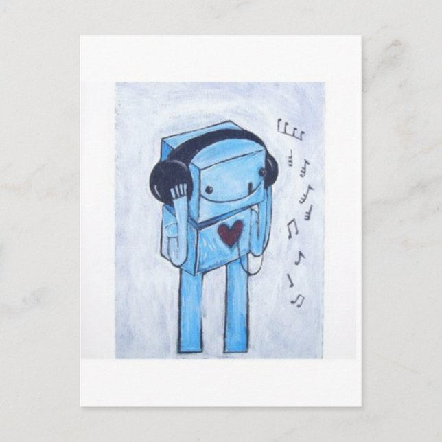 Postal Robots. (Anverso)