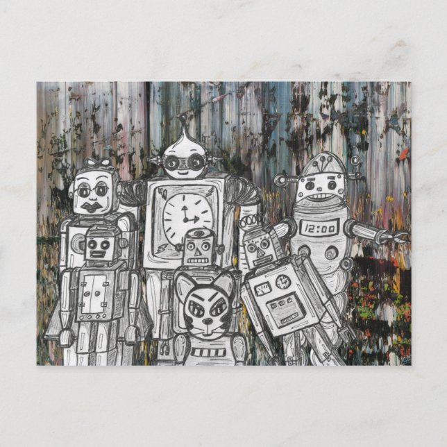 Postal Robots 11 (Anverso)