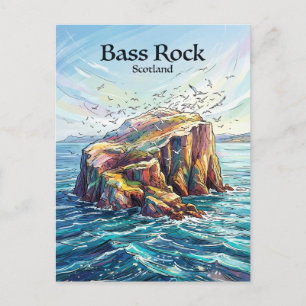 Postal Roca de Bass Escocia