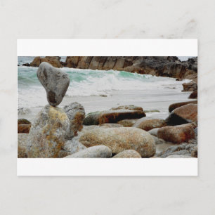 Postal Roca de Coastal del baile