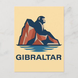 Postal Roca de Gibraltar
