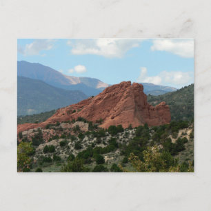 Postal Roca de la puerta sur, Garden of the Gods, Colorad