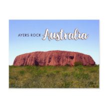 roca de los ayers de Australia