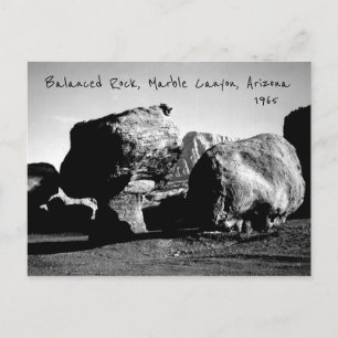 Postal Roca equilibrada, Cañón de Mármol de los Estados U