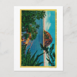 Postal Roca Morro en el condado de San Luis Obispo