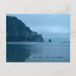Postal Roca Morro - Morro Bay California
