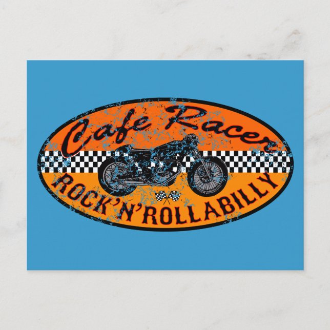 Postal Roca motora (Anverso)