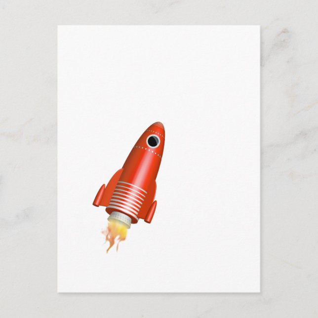 Postal Roca roja (Anverso)