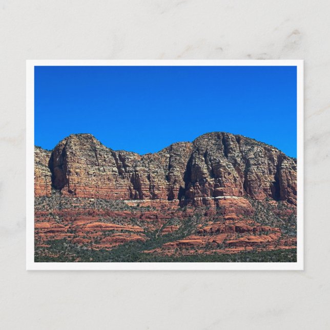 Postal roca roja (Anverso)