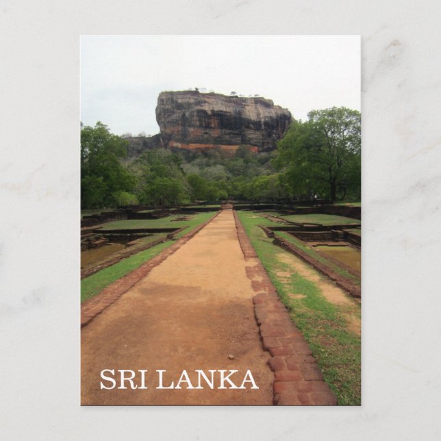 Postal roca sigiriya (Anverso)