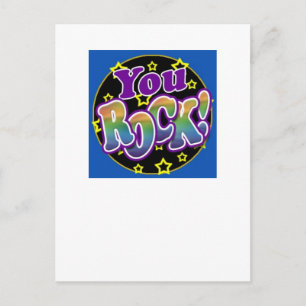 Postal ¡Rocas!