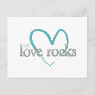 Postal Rocas de amor