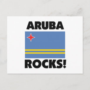 Postal Rocas de Aruba