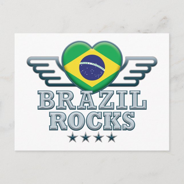 Postal Rocas de Brasil v2 (Anverso)