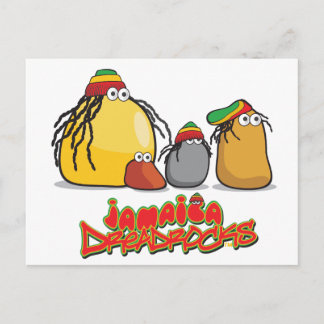 Postal Rocas de hilo de Jamaica