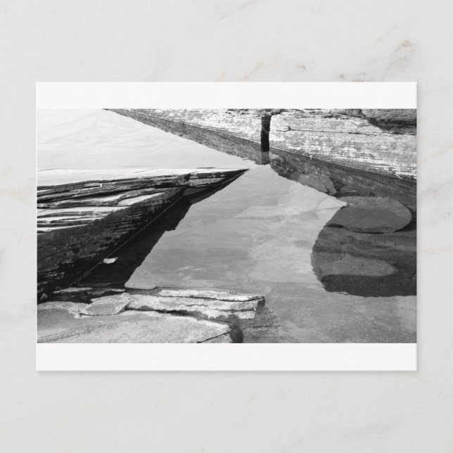 Postal Rocas de la bahía de Alona #20 (Anverso)