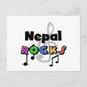 Postal Rocas de Nepal