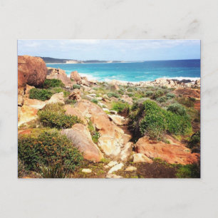 Postal rocas de playa injidup