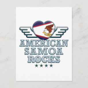 Postal Rocas de Samoa Americana v2