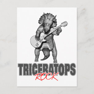 Postal Rocas de triceratops